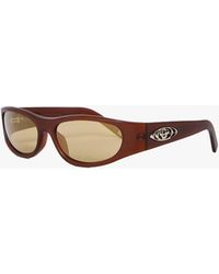 Casablanca Paris - Warped Sport Sunglasses By - Lyst