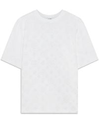 Casablanca Paris - T-Shirt À Manches Courtes Oversize Applique À Monogramme - Lyst