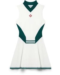 Casablanca Paris - Robe De Tennis Drapée - Lyst