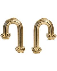Casablanca Paris - Arch Column Earrings By - Lyst