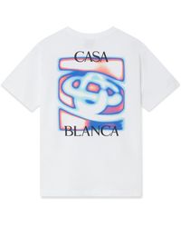Casablanca Paris - Heat Map Logo Short Sleeve T-Shirt - Lyst