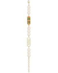 Casablanca Paris - Laurel Pearl Bracelet By - Lyst