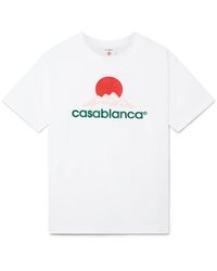 Casablanca Paris - T-Shirt À Manches Courtes Montagne - Lyst