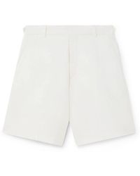 Casablanca Paris - Short Plissé En Lin - Lyst
