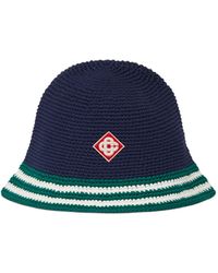 Casablanca Paris - Stripe Crochet Hat By - Lyst