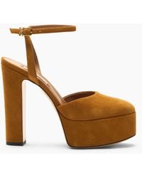 Casadei - Patty Platform Renna Sandal - Lyst