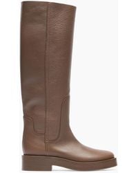 Casadei - Charlie Leather High Boots - Lyst
