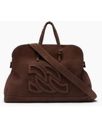 Casadei - Park Avenue Velour Bag - Lyst