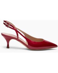 Casadei - Julia Double Belts Slingback - Lyst