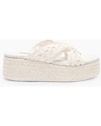 Casadei - New Zeppa Damier - Lyst