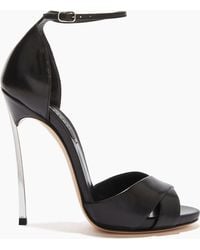 Casadei - Blade Criss Cross Sandals - Lyst