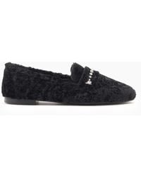 Casadei - Valsenales Faux Fur Loafers - Lyst