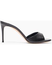 Casadei - Julia Leather Mules - Lyst