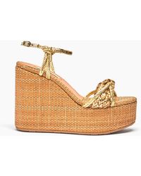 Casadei - Marbella Lux Wedges Isa - Lyst