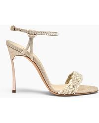 Casadei - Pearlsway Blade Sandal - Lyst