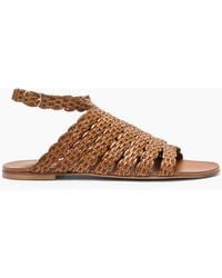 Casadei - Avenida Flat Sandal - Lyst