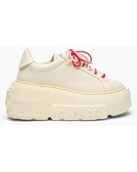 Casadei - Nexus With Contrasting Lace Sneaker - Lyst