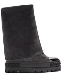 casadei white boots