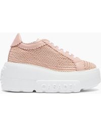 Casadei - Hanoi Nexus Leather Sneakers - Lyst