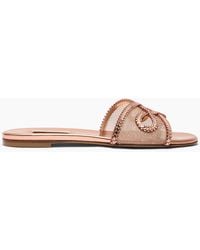 Casadei - Josephine Slide Sandal - Lyst