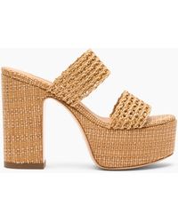 Casadei - Goldeneye Isa Wedges - Lyst