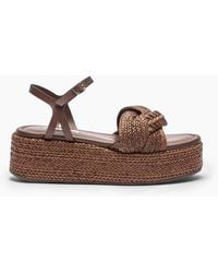 Casadei - New Zeppa Odissea Hanoi Platform - Lyst