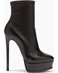 Casadei - Flora Platform Ankle Boot - Lyst