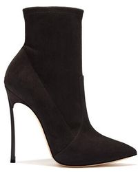 casadei white boots