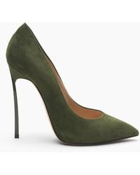 Casadei - Décolleté Blade In Suede - Lyst