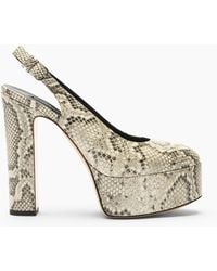 Casadei - Patty Platform Basilisco Sandal - Lyst