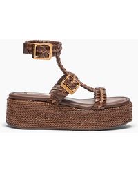 Casadei - New Zeppa Colosseo Platform - Lyst