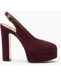 Casadei - Patty Platform Renna Sandale - Lyst