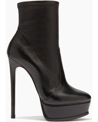 Casadei - Flora Platform Ankle Boot - Lyst
