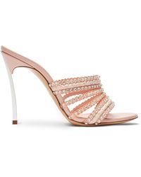 Casadei - Blade Limelight Mules - Lyst