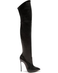 Casadei Blade, High Boots, Black, Nappa Leather