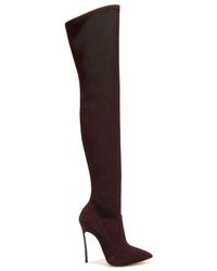 casadei over the knee boots