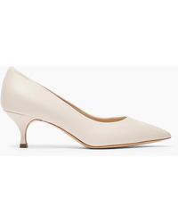 Casadei - Julia Leather Pumps - Lyst