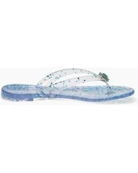 Casadei - Jelly Thong Sandal - Lyst