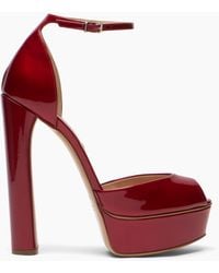 Casadei - Flora Platform Samurai Sandal - Lyst