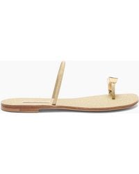 Casadei - Soraya Solar Eclipse Flat Sandals - Lyst