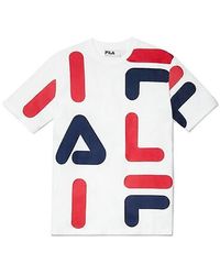 Fila Bennet Tee Casual Short Sleeve T-shirt Lm911337 - White