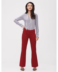Cavallaro Napoli Giada Flare Pants - Rood