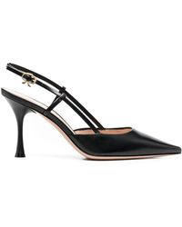 Gianvito Rossi - Pumps Ribbon Con Cinturino Posteriore - Lyst