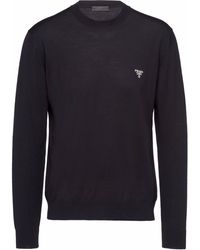 Prada - Maglione A Maniche Lunghe - Lyst