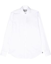 Corneliani - Camicia bianca in cotone - Lyst