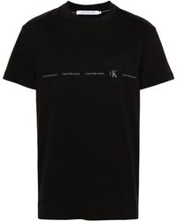 Calvin Klein - Calvin klein t-shirt con stampa - Lyst