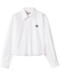 Miu Miu - Camicia - Lyst