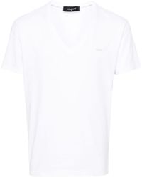 DSquared² - 2 t-shirt con placca logo - Lyst