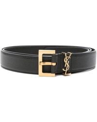 Saint Laurent - Cintura Slim Cassandre - Lyst
