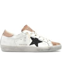 Golden Goose - Sneakers super-star classic con lista - Lyst